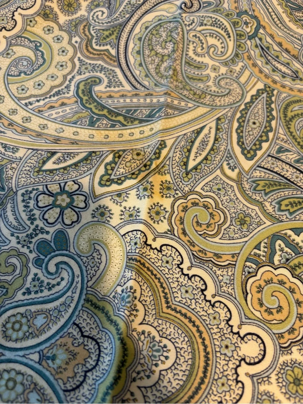 Pottery Barn? Paisley Table Cloth and Napkin Set